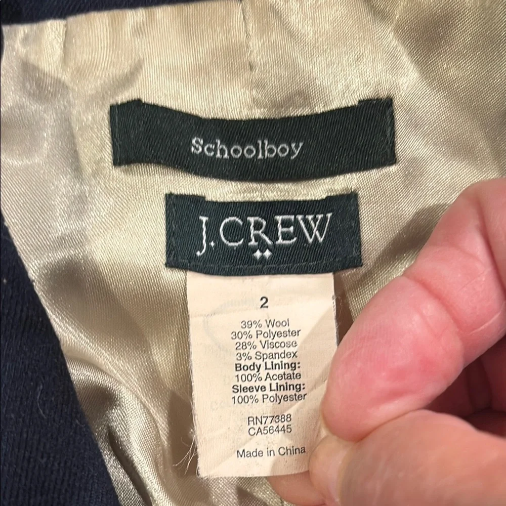 J.Crew Schoolboy Blazer